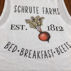 The office inspired muscle tank